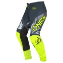 Element Pants Camo V.22 Gray Neon Yellow