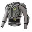 Bionic Action Jacket Dark Gray Ash Gray Yellow Fluo