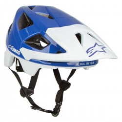 Vector Pro A1 Helmet Mid Blue Light Gray Glossy