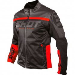 Giacca Softshell Lite2.0 Black Red