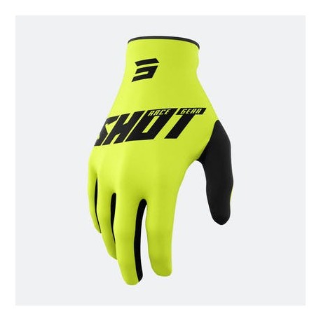 Burst Gloves Yellow Black