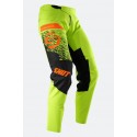 Pantaloni Kid Roll Green Orange