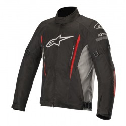 Gunner V2 WP Jacket Black Gray red