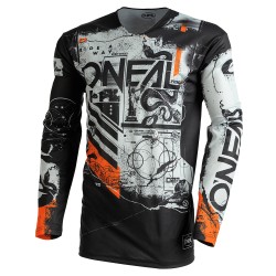 Scarz Jersey V.22 Black Gray Orange