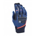 Guanti CE X-Enduro Blu Arancio