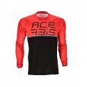 Maglia MTB Razorcrest Nero Rosso