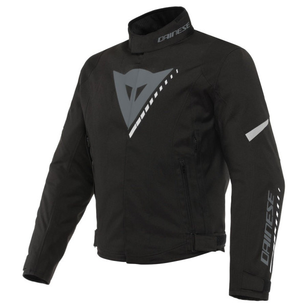 Veloce D-Dry Jacket Black Charcoal Gray White