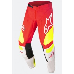 Youth Racer Factory Pant Red Fluo White Fluo Yellow