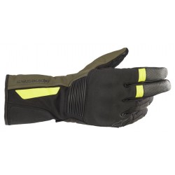 Denali Aerogel Drystar Gloves Black Forest Yellow Fluo