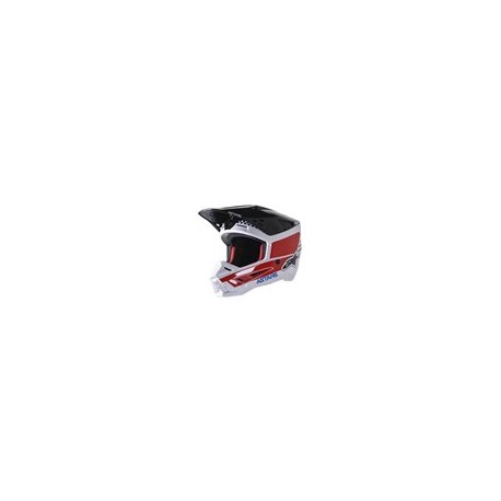 S-M5 Speed White Dark Blue Red Gloss