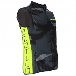 Gilet Softshell X-Wind Nero giallo