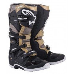 Tech 7 Enduro Ds Black Gray Gold