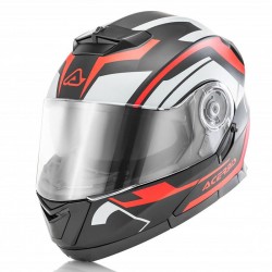 Casco Serel Nero Rosso