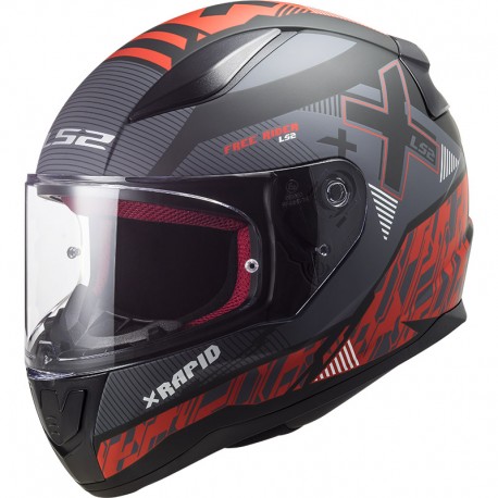FF353 Rapid Xtreet Matt Black Red