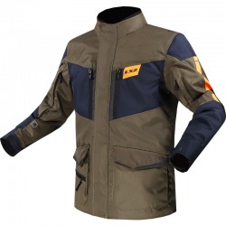 Metropolis Evo Man Jacket Khaki Blu Orange
