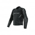Racing 4 Leather Jacket Black