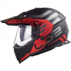 MX436 Evo Adventurer Matt Black Red