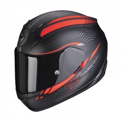 Exo-390 Sting Nero Opaco Rosso